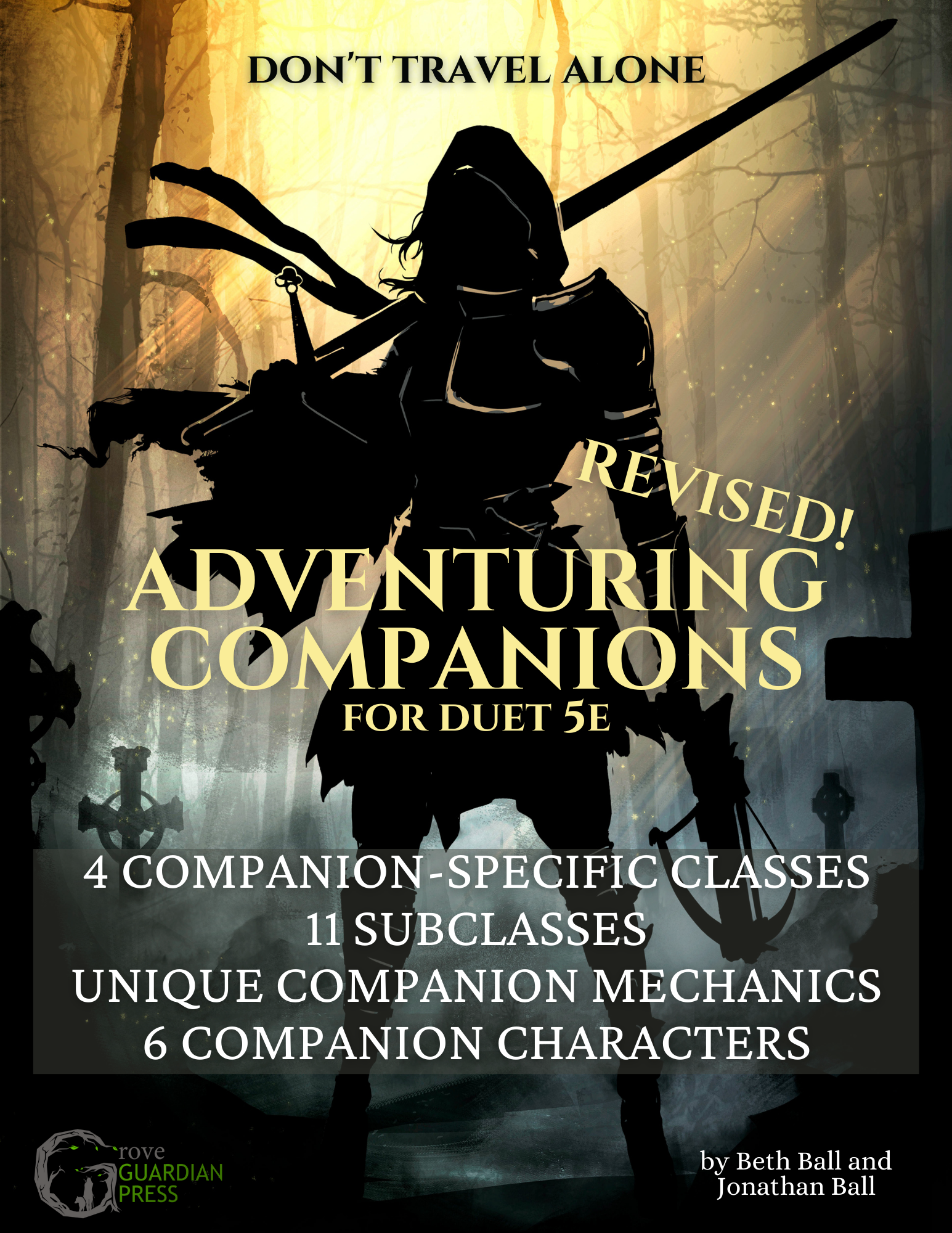UPDATED! Adventuring Companion Classes and Characters—a supplement for duet 5e
